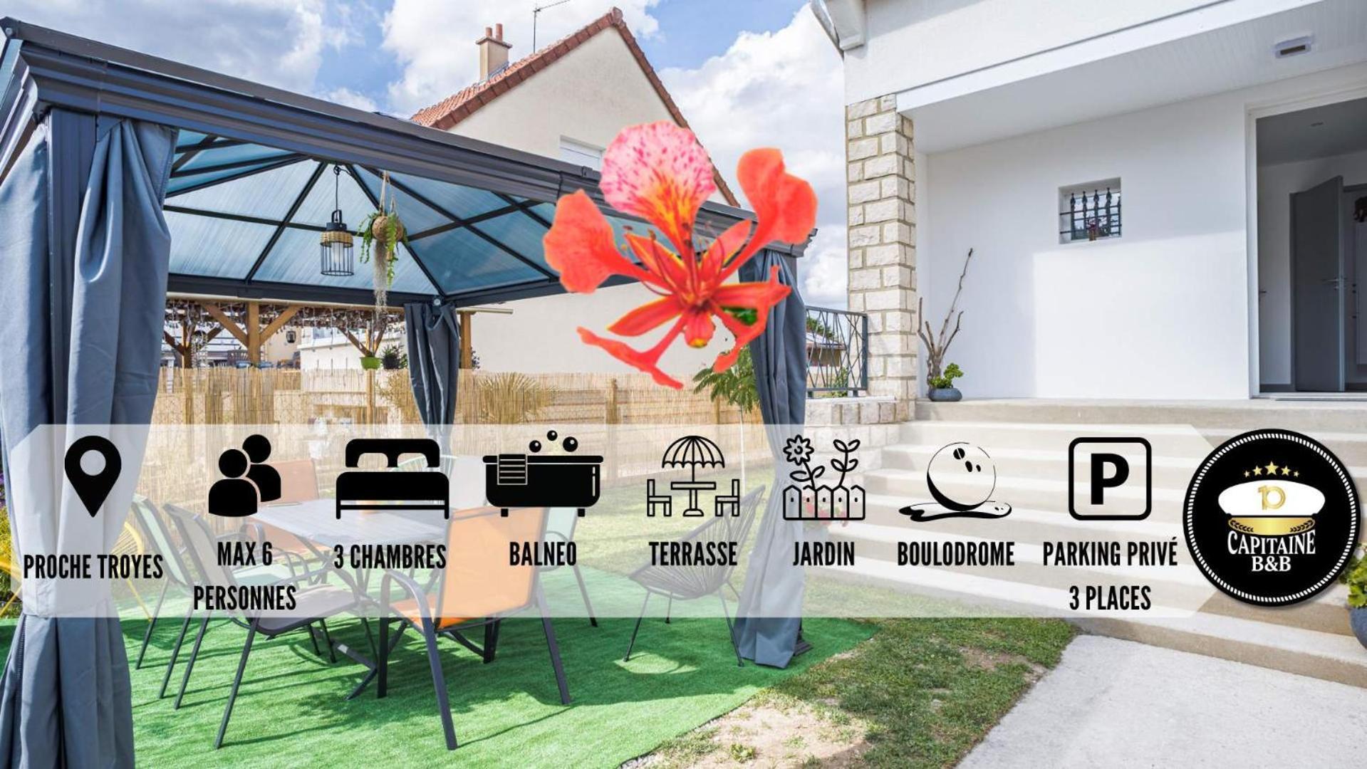 Le Flamboyant - Confort & Rarete - Premium Saint-André-les-Vergers Exteriör bild
